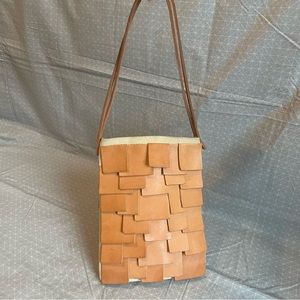 Heartwood Guero Handcrafted Leather Flap Fringe Mini Tote